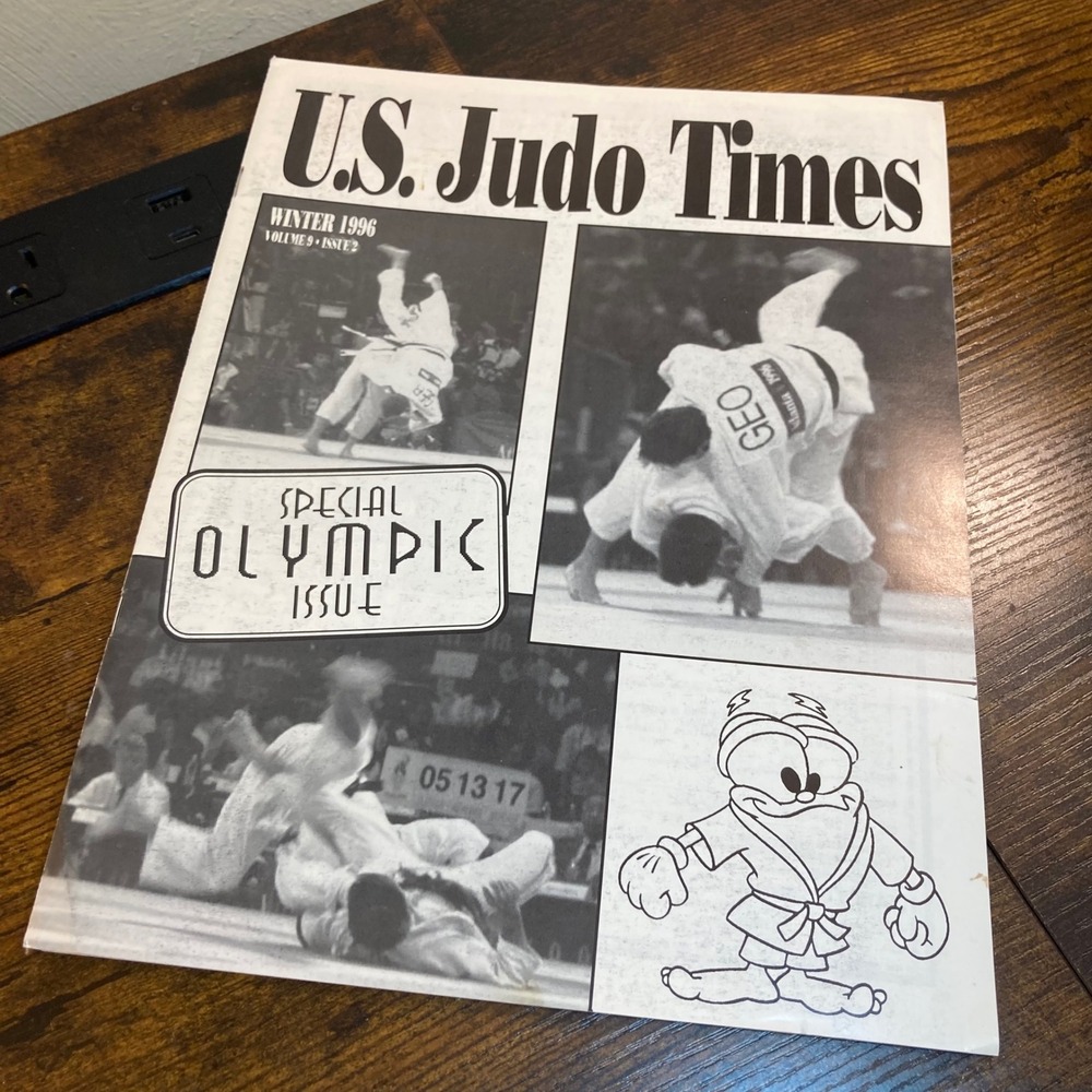 Vintage U.S. Judo Times Winter 1996 Special Olympic Issue Atlanta Games Vol 9